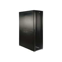 Tripp Lite 48U Rack Enclosure Server Cabinet Doors & Sides Extra-Deep 48in - For Server, LAN Switch, Patch Panel - 48U Rack Height48" Rack Depth - Floor Standing - Black Powder Coat - Steel
