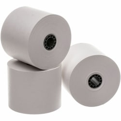 Business Source Single-ply 150' Adding Machine Rolls, 28625, 100-Pack
