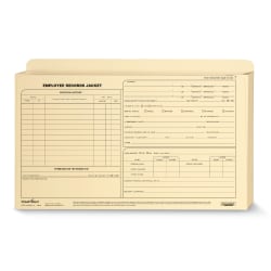 ComplyRight™ Expanded Employee Record Folders, Legal, 15" x 9 1/2" x 1", Pack Of 25