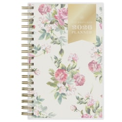 2026 Blue Sky Day Designer Weekly/Monthly Planner, 3-5/8" x 6-1/8", London Rose, January To December, 155631