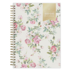 2026 Blue Sky Day Designer Weekly/Monthly Planner, 5-7/8" x 8-5/8", London Rose, January To December, 155630