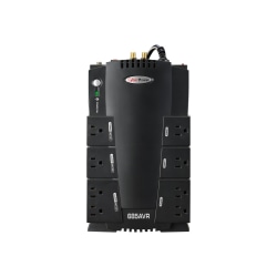 CyberPower® CP685AVR Uninterruptible Power Supply, 8 Outlets, 685VA/390 Watt