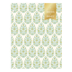 2026-2027 Blue Sky Day Designer Monthly Stapled Planner, 8-1/2" x 11", Kerridge Green, January 2026 To December 2027, 155626