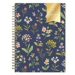 2026 Blue Sky Day Designer Weekly/Monthly Planner, 5-7/8" x 8-5/8", Fresh Sprigs, January To December, 155625