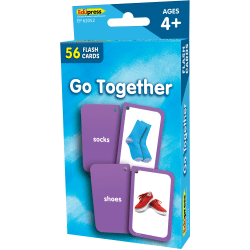 Teacher Created Resources Go Together Flash Cards, 5-1/8" x 3-1/8", 4th Grade, Pack Of 56 Flash Cards