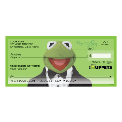 Custom Personal Wallet Checks, 6" x 2-3/4", Singles, Muppets, Box Of 150 Checks