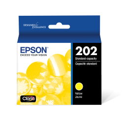 Epson® 202 Claria® Yellow Ink Cartridge, T202420-S