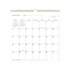 2026 Blue Sky Belinda Selene Monthly Wall Calendar, 12" x 12", Elevated, January To December, 155730