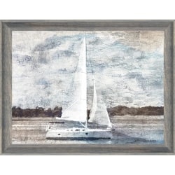 Timeless Frames® Coastal Wall Art, Horizontal, 12" x 16", Sailboat on the Water