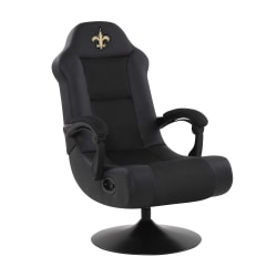 Imperial NFL Ultra Ergonomic Faux Leather Computer Gaming Chair, New Orleans Saints