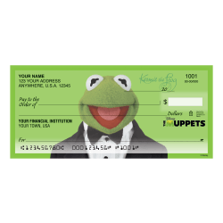 Custom Personal Wallet Checks, 6" x 2-3/4", Duplicates, Muppets, Box Of 150 Checks