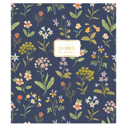 2026 Blue Sky Day Designer Weekly/Monthly Planner, 8" x 10", Fresh Sprigs, January To December, 155624