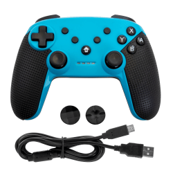GameFitz Wireless Controller For Nintendo Switch, Blue
