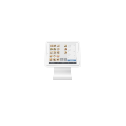 Square Stand For Apple® iPad®, iPad® Pro 9.7", iPad® Air 2, And iPad® Air, Glossy White