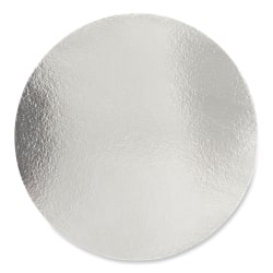 Boardwalk® Round Aluminum To-Go Container Lids, Flat, 9", Silver, Carton Of 500 Lids