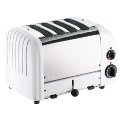 Dualit® New Gen 4-Slice Extra-Wide-Slot Toaster, White