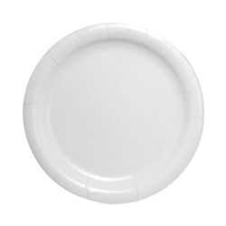 SOLO® Bare® Eco-Forward® Clay-Coated Paper Dinnerware, ProPlanet Seal, Plate, 9" dia, White, 500/CT