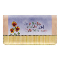 Custom Personal Wallet Check Cover, Leather, Simple Blessings, © Product Concepts Mfg., Inc.
