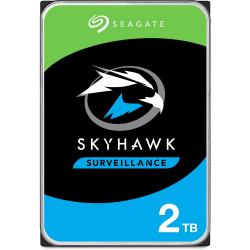 Seagate SkyHawk ST2000VX015 2 TB Hard Drive - 3.5" Internal - SATA (SATA/600) - Network Video Recorder, Camera, Video Recorder Device Supported - 3 Year Warranty