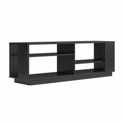 Ameriwood Home Knowle Contemporary TV Stand For TVs Up To 60", 19-7/16"H x 59-1/2"W x 15-9/16"D, Black Oak