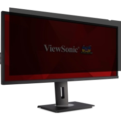 ViewSonic VP-PF-3400 - Privacy Filter Screen Protector Clear, Black - VP-PF-3400 - Privacy Filter Screen Protector Clear, Black