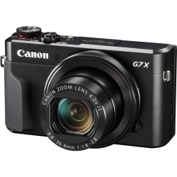 Canon PowerShot G7 X Mark II 20.1 Megapixel Compact Camera - 1" Sensor - Autofocus - 3" Touchscreen LCD - 4.2x Optical Zoom - 4x Digital Zoom - Optical (IS) - 5472 x 3648 Image - 1920 x 1080 Video - HD Movie Mode - Wireless LAN