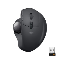 Logitech® MX ERGO PLUS Advanced Wireless Trackball Mouse, Black, 910-005178
