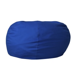 Flash Furniture Oversized Bean Bag Chair For Kids And Adults, Royal Blue