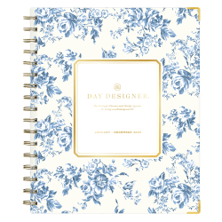 2026 Blue Sky Day Designer Weekly/Monthly Planner, 7" x 9", Belinda, January To December, 155637