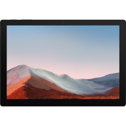 Microsoft Surface Pro 7+ Tablet - 12.3" - Intel Core i5 11th Gen i5-1135G7 Quad-core 2.40 GHz - 8 GB RAM - 256 GB SSD - Windows 10 Pro - Matte Black  - 2736 x 1824  - 5 Megapixel Front Camera - 15 Hour Maximum Battery