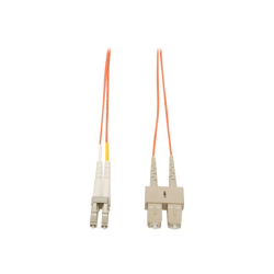 Eaton Tripp Lite Series Duplex Multimode 62.5/125 Fiber Patch Cable (LC/SC), 6M (20 ft.) - Patch cable - N31606M