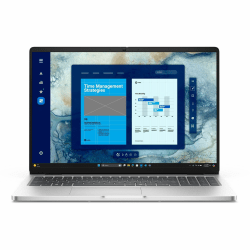 Dell Pro 16 PC16250 16" Notebook, 60Hz, Intel Core Ultra 5 235U, vPro Technology, 16GB, 256GB SSD, Platinum Silver, Windows 11 Pro