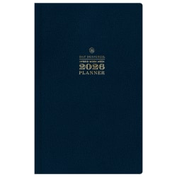 2026 Blue Sky Day Designer Weekly/Monthly Planner, 5" x 8", Navy, January To December, 155634
