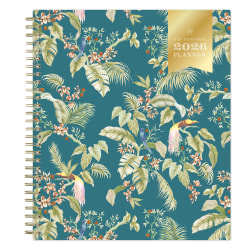2026 Blue Sky Day Designer Monthly Planner, 8" x 10", Bermuda, January To December, 155639