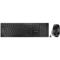 CHERRY DW 9500 SLIM Wireless Desktop with Bluetooth and RF Transmission - USB SX Wireless Bluetooth/RF 4.0 2.40 GHz Keyboard - JD9500US2