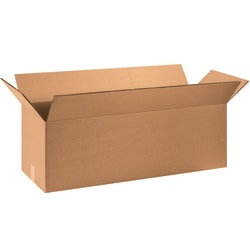 Partners Brand Double-Wall Heavy-Duty Corrugated Cartons, 36" x 8" x 8", Kraft, Box Of 15
