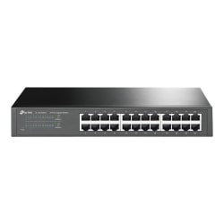 TP-Link TL-SG1024S - 24-Port Gigabit Desktop/Rackmount Ethernet Switch - Plug & Play - Shielded Ports - TLSG1024S