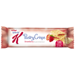 Special K® Pastry Crisps, 0.88 Oz., Strawberry, Box Of 9