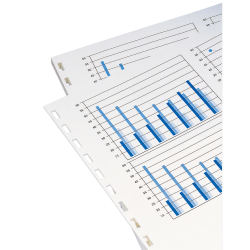 GBC® Prepunched Paper For Comb Binding, 19-Hole Punched On Left, 20 Lb, Ream Of 500 Sheets