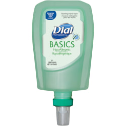 Dial FIT Refill Basics Foam Handwash - Honeysuckle Scent - 33.8 fl oz (1000 mL) - Hand - Green - 3 / Carton