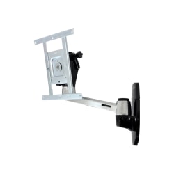 Ergotron LX HD Wall Mount Swing Arm - Mounting kit (swing arm) - for TV - aluminum - screen size: up to 49" - wall-mountable