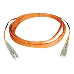 Tripp Lite 21M Duplex Multimode 62.5/125 Fiber Optic Patch Cable LC/LC 69' 69ft 21 Meter - Patch cable - LC multi-mode (M) to LC multi-mode (M) - 21 m - fiber optic - duplex - 62.5 / 125 micron - orange
