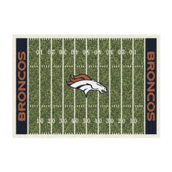 Imperial NFL Homefield Rug, 4' x 6', Denver Broncos