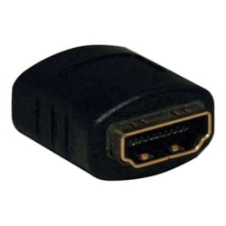 Tripp Lite HDMI Compact Adapter Coupler HDMI F/F - HDMI coupler - HDMI female to HDMI female - black