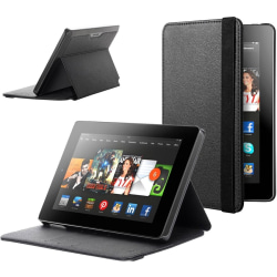 SUP Slim Carrying Case Amazon Tablet - Black - Polyurethane Leather Body - 7.8" Height x 5.3" Width