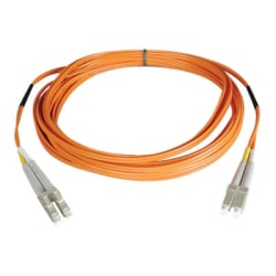 Eaton Tripp Lite Series Duplex Multimode 62.5/125 Fiber Patch Cable (LC/LC), 6M (20 ft.) - Patch cable - LC multi-mode (M) to LC multi-mode (M) - 6 m - fiber optic - duplex - 62.5 / 125 micron - orange