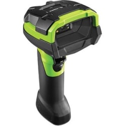 Zebra DS3678-SR Handheld Barcode Scanner - Wireless Connectivity - 8.60" Scan Distance - 1D, 2D - Imager - Omni-directional - Bluetooth - Industrial Green - IP67, IP65 - Industrial, Warehouse, Manufacturing
