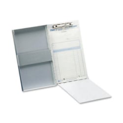 Saunders® Snapak™ Aluminum Side-Opening Form Holder, 5" x 8", Silver, 89% Recycled