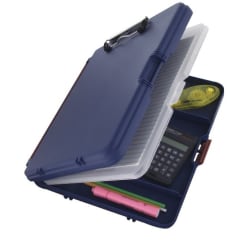 Saunders® Workmate II Portable Desktop, 8 1/2" x 12", Blue