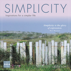 2023-2024 Sellers Publishing 16-Month Monthly Wall Calendar, 12" x 12", Simplicity, September 2023 To December 2024